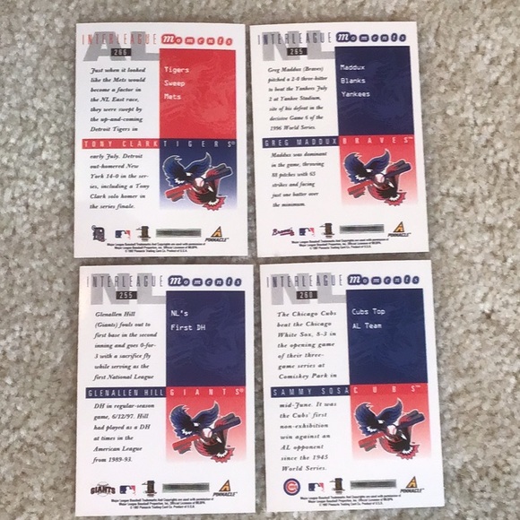 Vintage 1995-97 Score MLB Baseball Trading Cards, Lot of 65 Cards - Picture 9 of 16